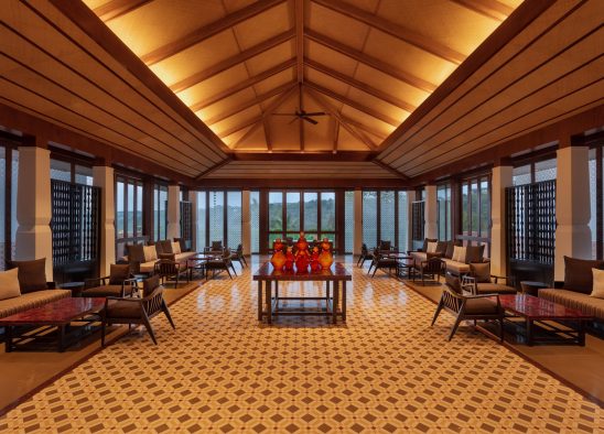 hilton goa lobby